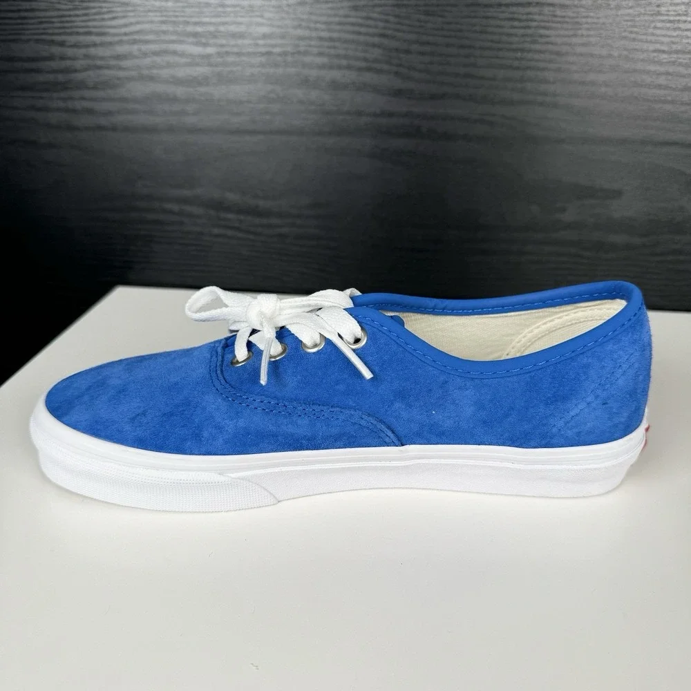 Vans Suede Blue 721356 Scotchgard 3M Size Men 5.5 / Woman 7 - NEW